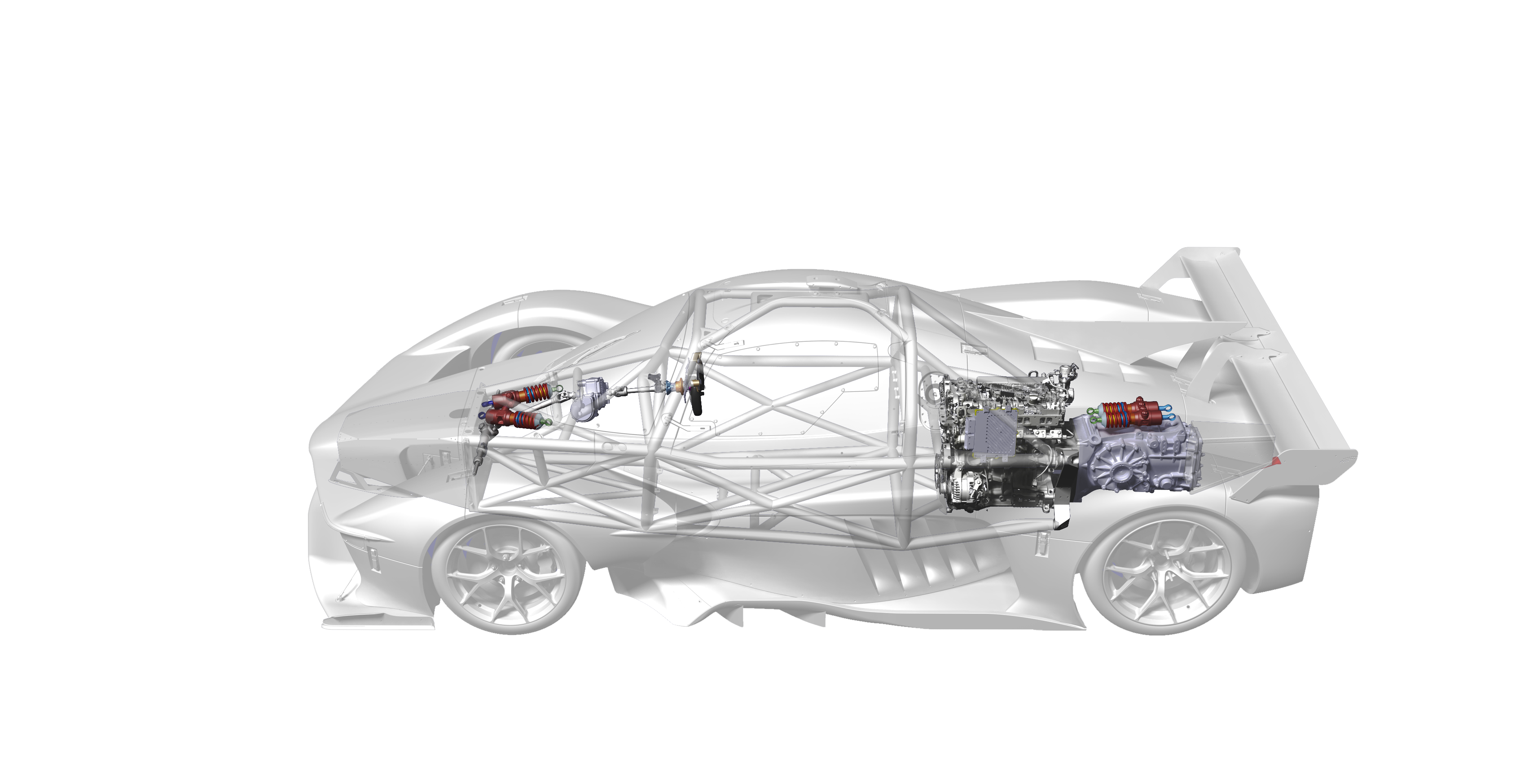 NXT MK1 EVO integrated chassis and powertrain architecture